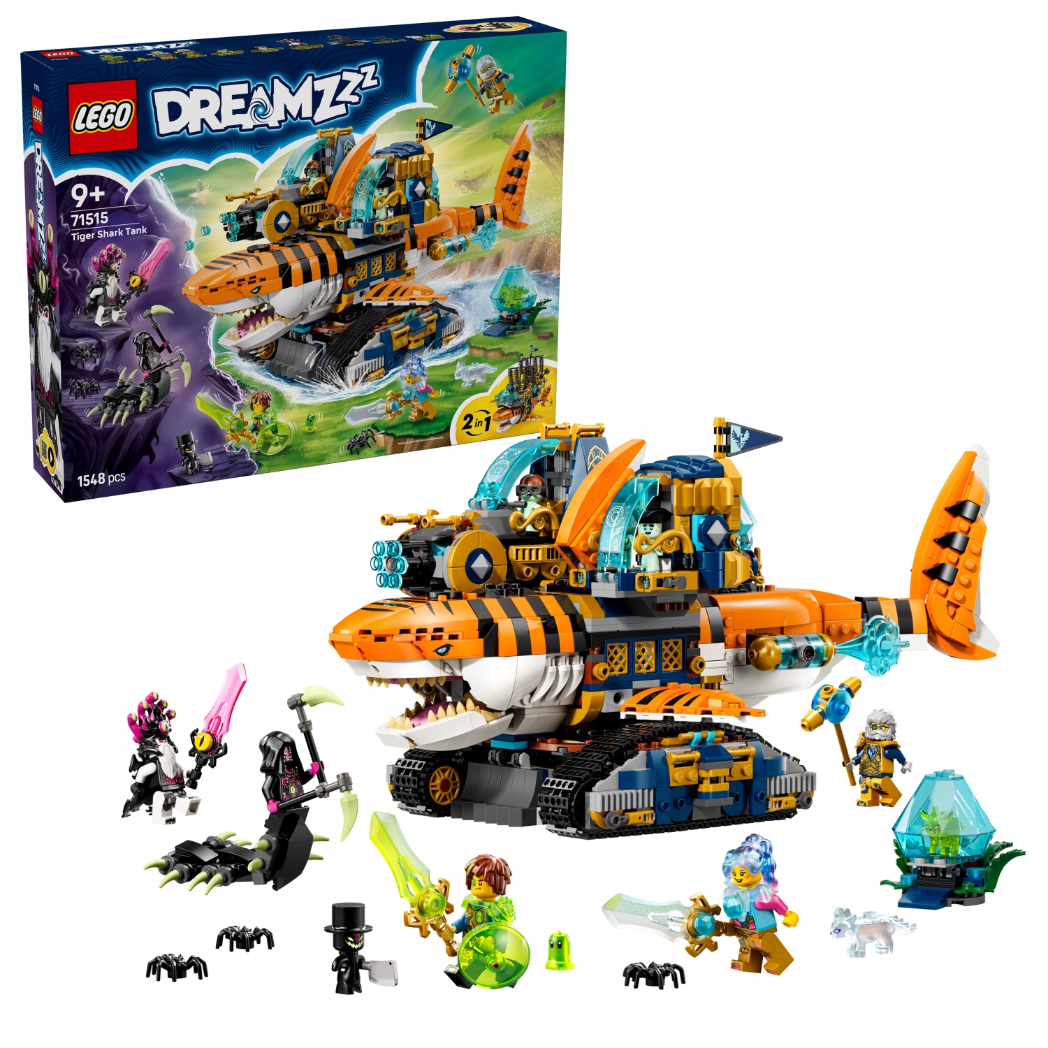 Lego DREAMZzz 71515 Tygrožraločí tank