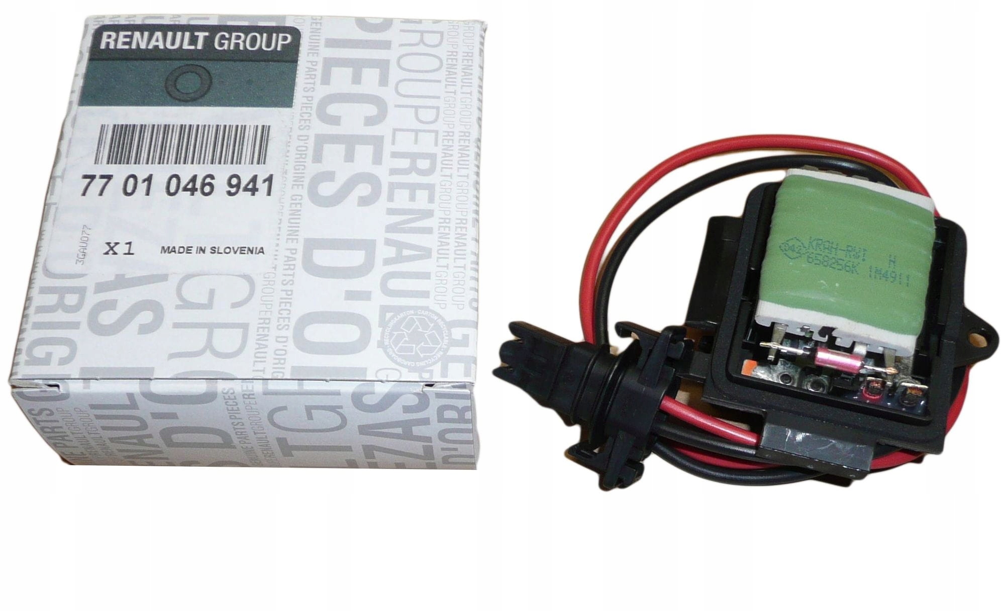 7701046941 - РЕЗИСТОР ВОЗДУХОДУВКИ RENAULT SCENIC И 99-ОРИГИНАЛ