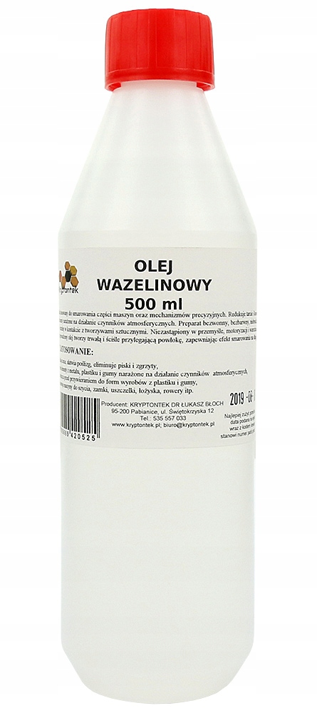 

Jakość Olej Wazelinowy Oliwa Do Maszyn 500ml
