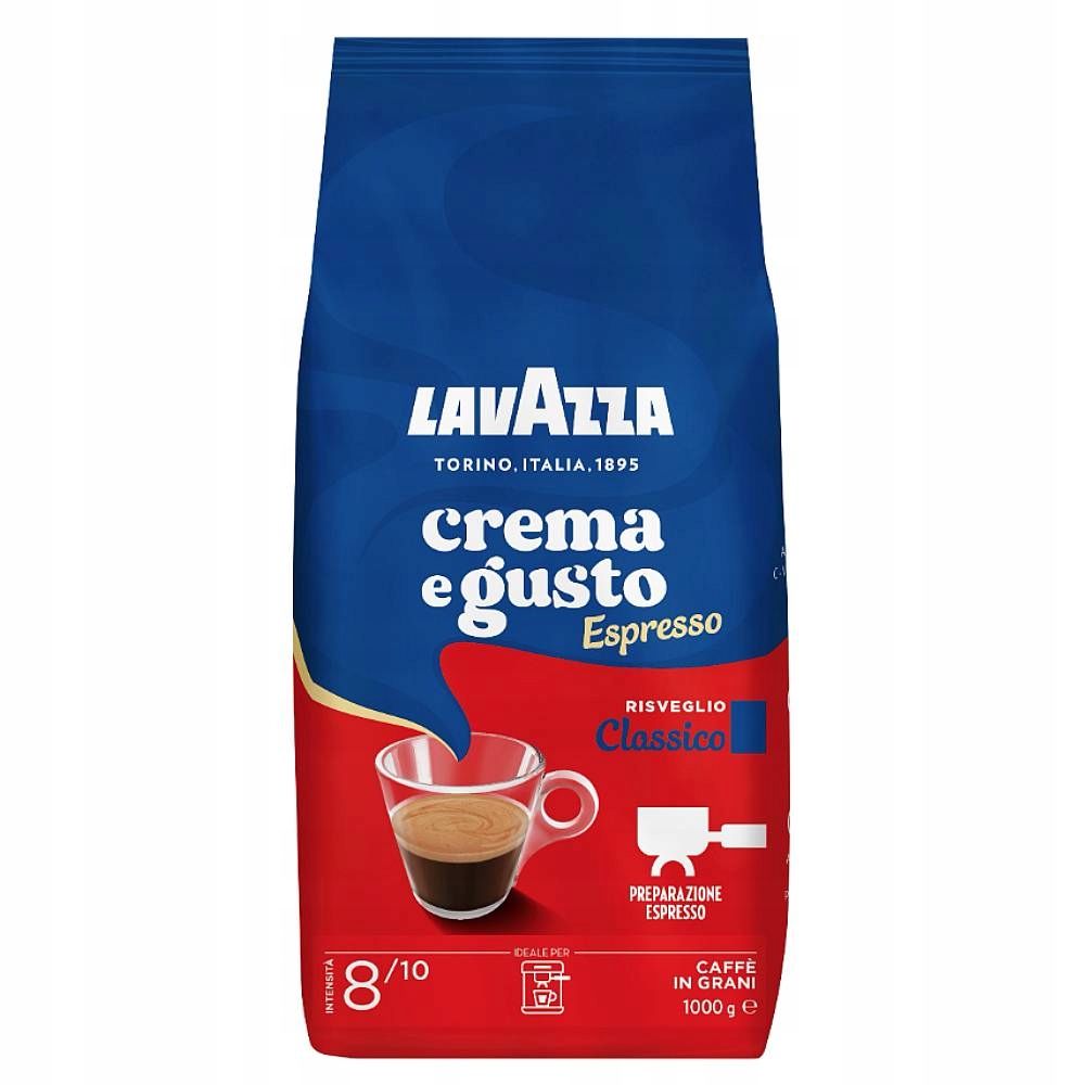Lavazza Crema e Gusto Espresso kawa ziarnista 1 kg