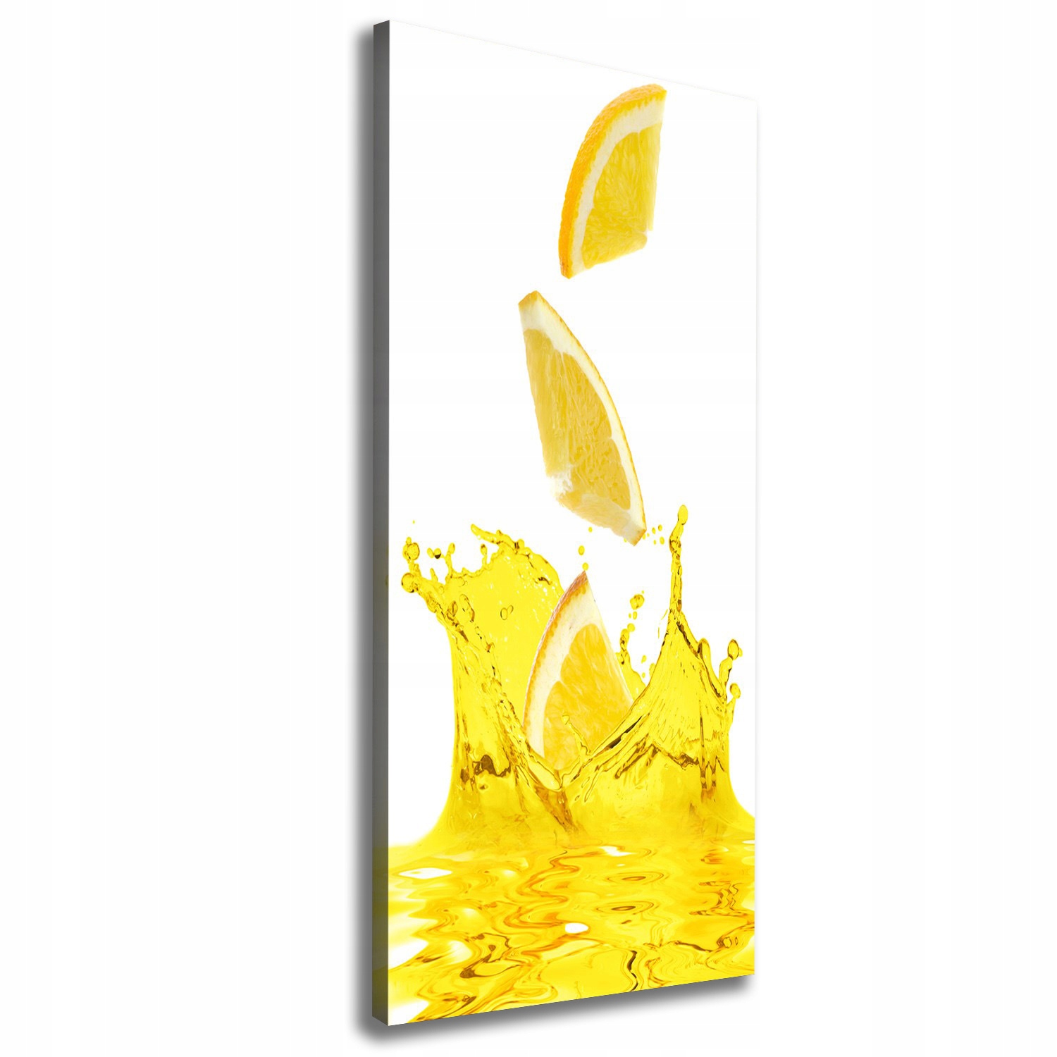

Foto obraz na płótnie Cytrynowy sok 50x125 cm