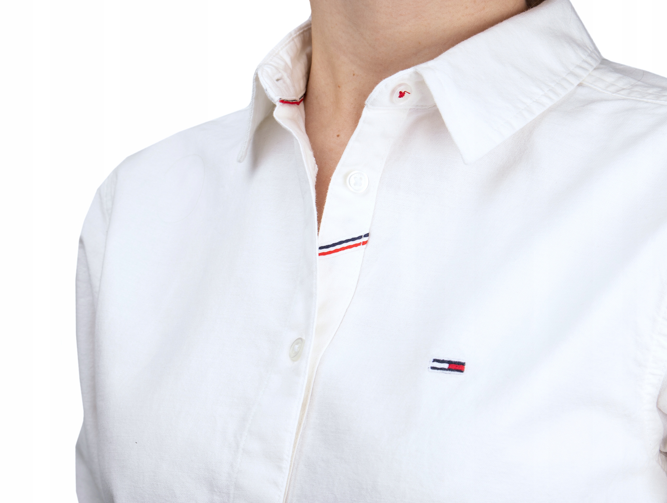Koszula damska Tommy Jeans LADIES OXFORD SHIRT WHITE Kod producenta EODW0DW13152101