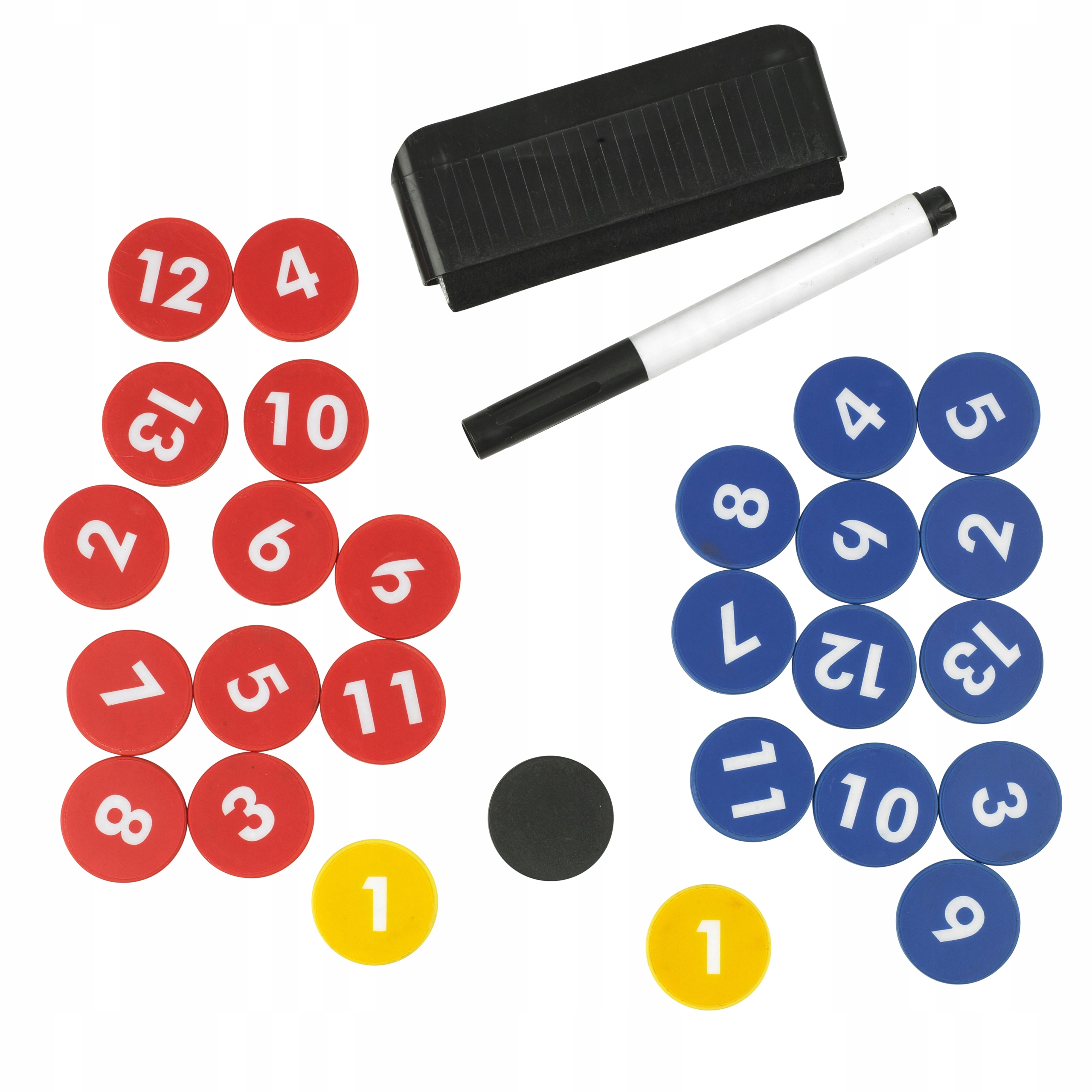Select akcesoria do tablicy taktycznej magnetycznej magnesy+pisak+gąbka