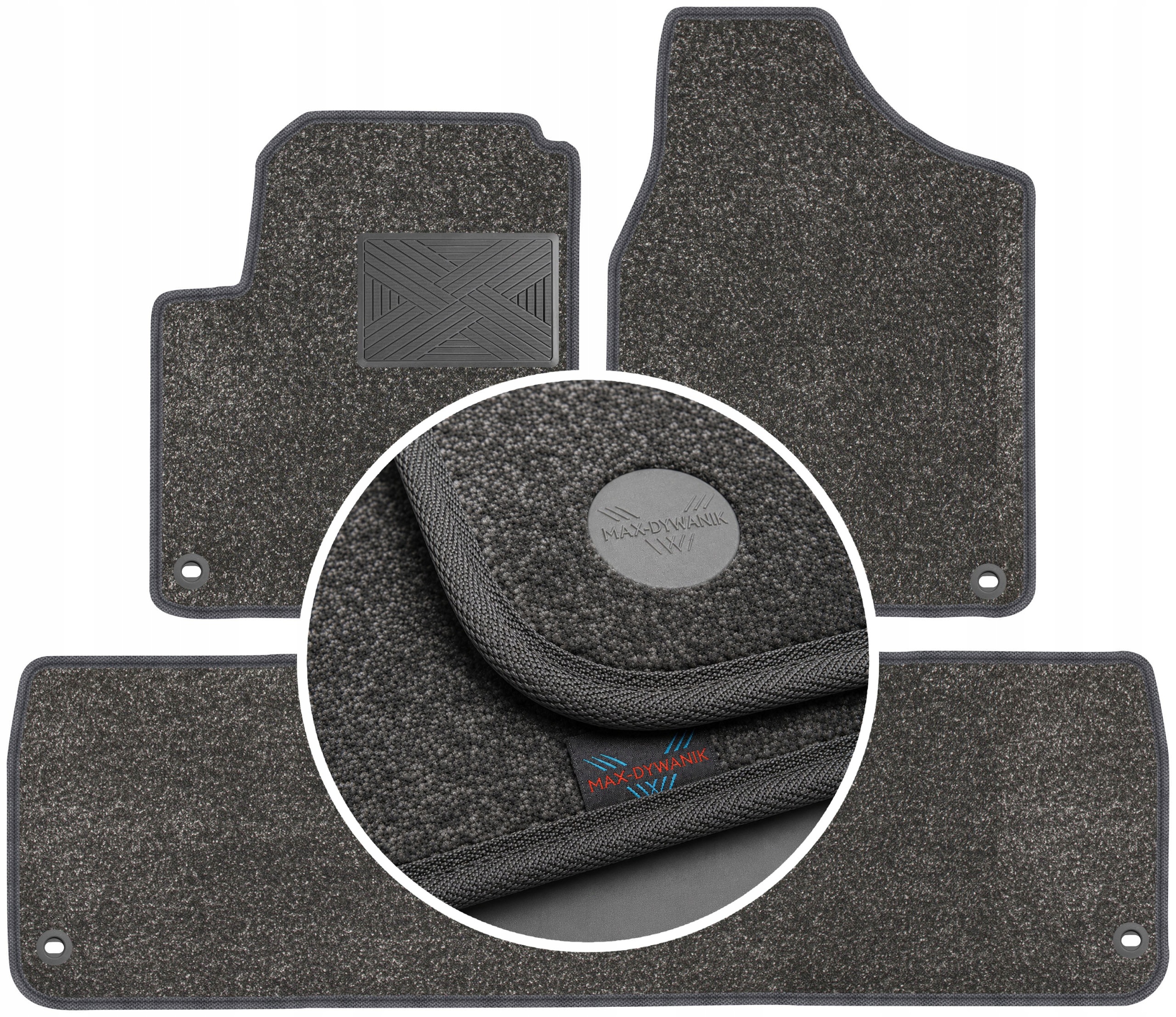 Vw Sharan I 5os 1998-2010 Koberce do auta Perl-Line 12 mm