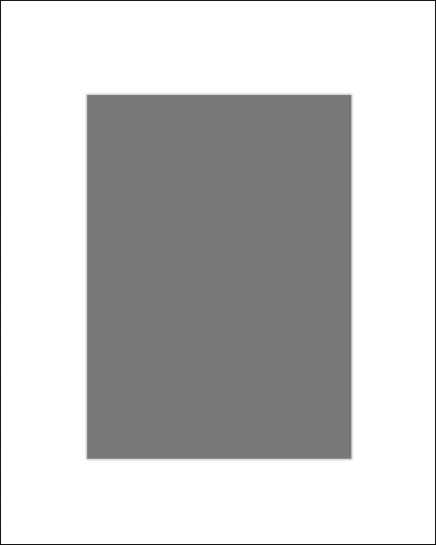 

Passe-partout białe 60x80 cm na plakat 50x70 cm