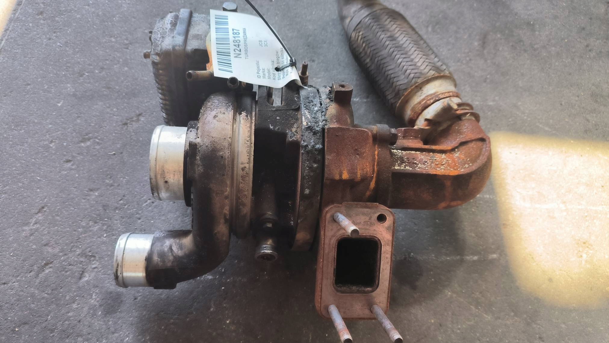 turbo JCB 3CX
