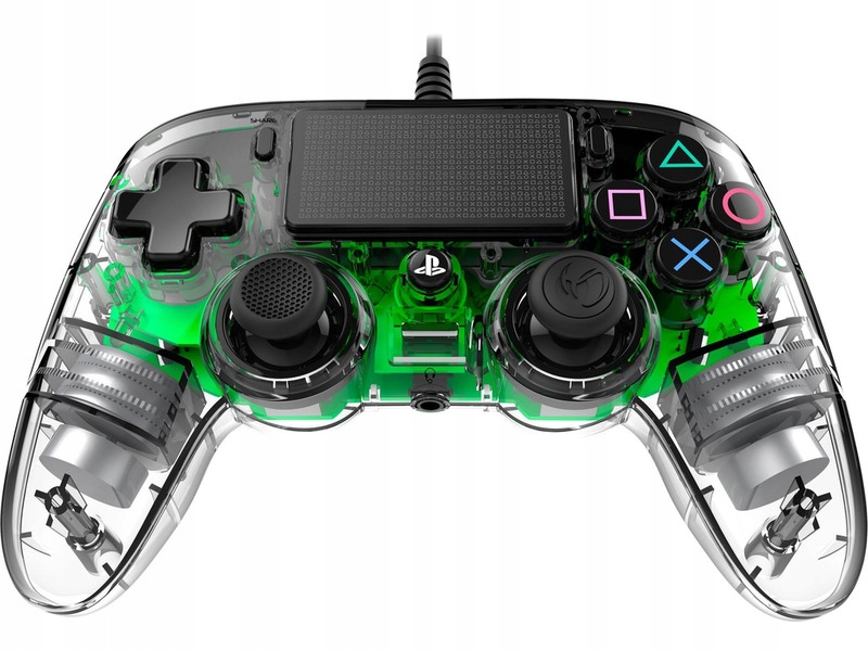 

Kontroler Nacon Compact Zielony Przezroczysty PS4