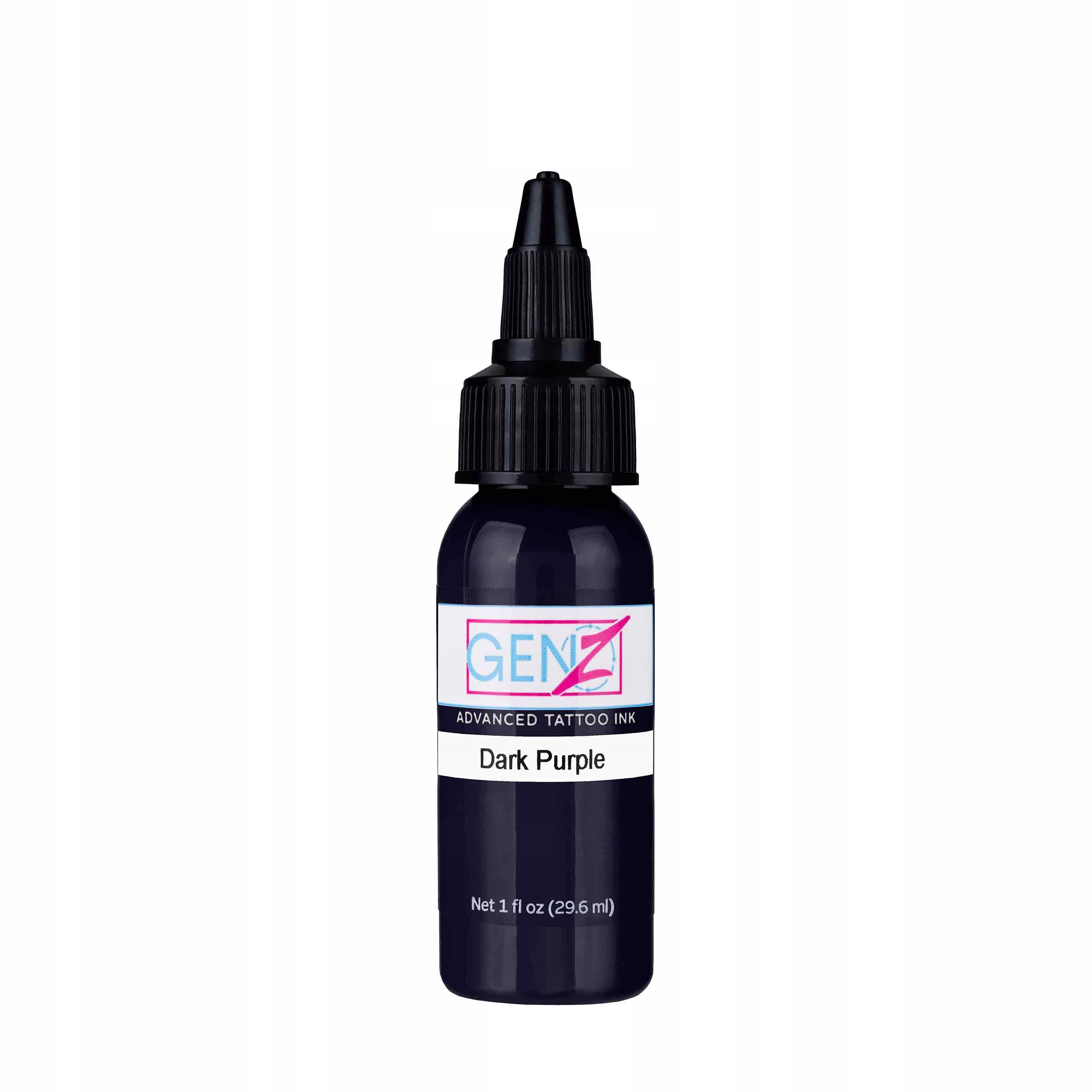 Intenze Gen-z Dark Purple 30 ml Barva na tetování Inkoust Tetování