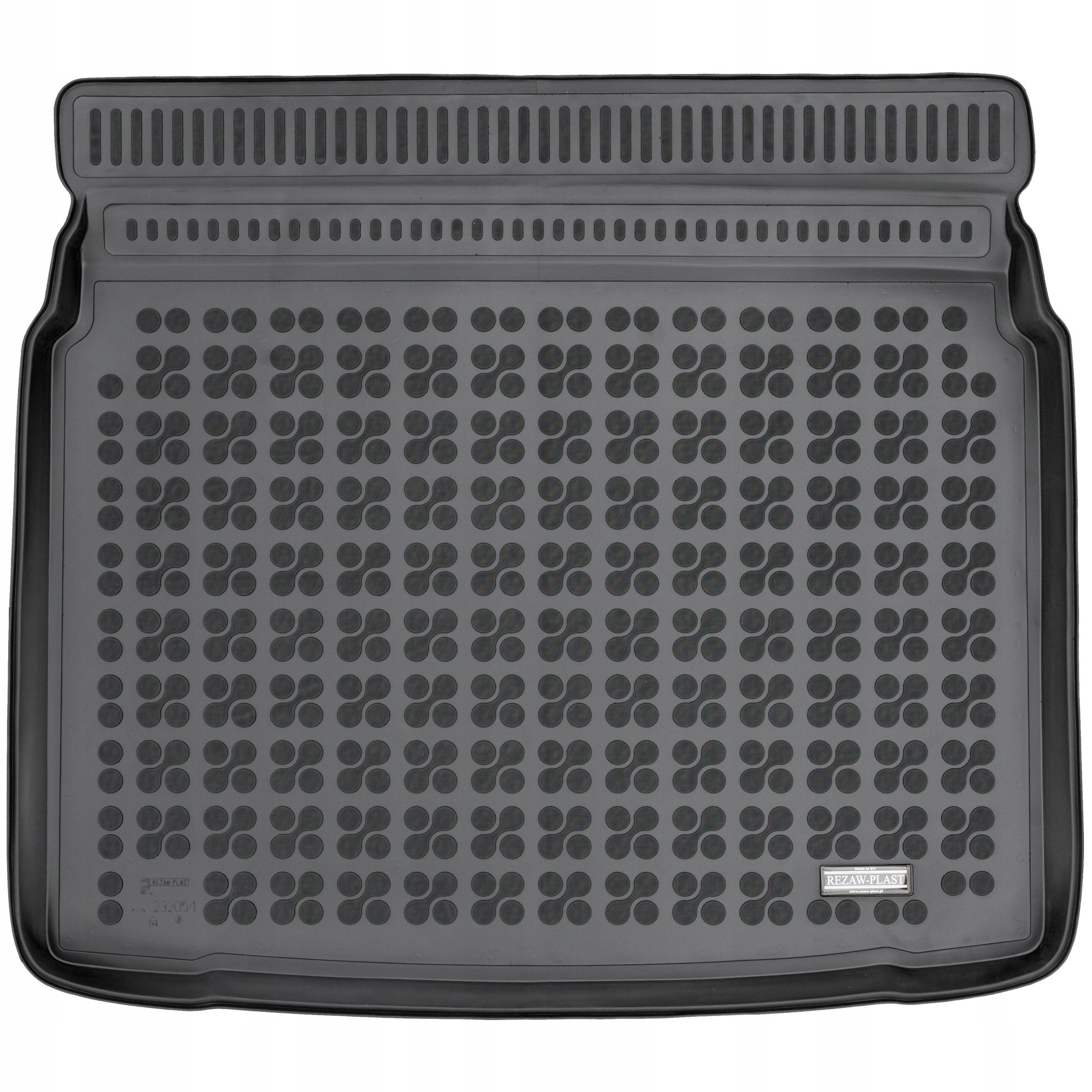 Gumowa mata samochodowa pasuje do Audi Q3 II od 2019 dolna podłoga bagażnik