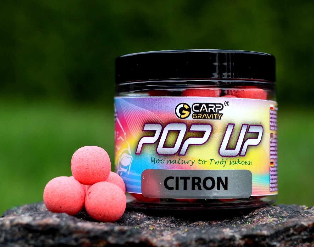 CARP GRAVITY KULKI POP UP 15mm CITRON + FLAVOUR
