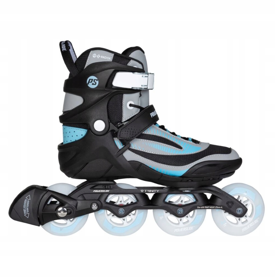 ROLKI FITNESS POWERSLIDE PHUZION RADON 84 SZARE