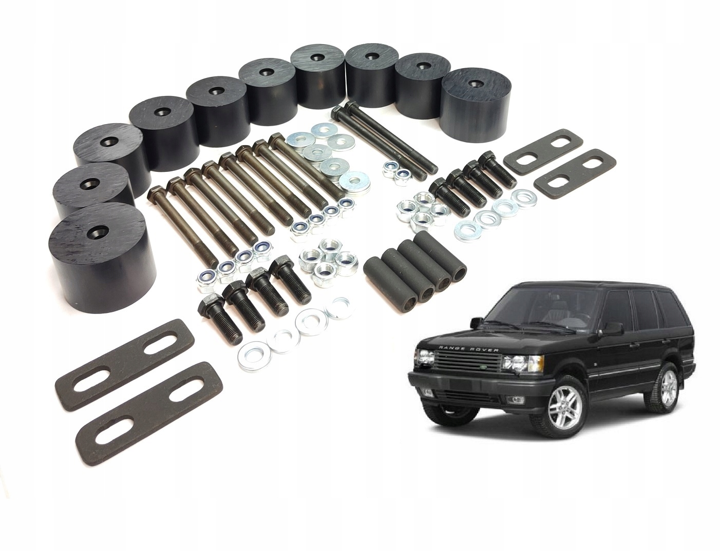 Range Rover P38 Body Lift 50mm Lift 2 cale śruby klasa 10,9 Range Rover