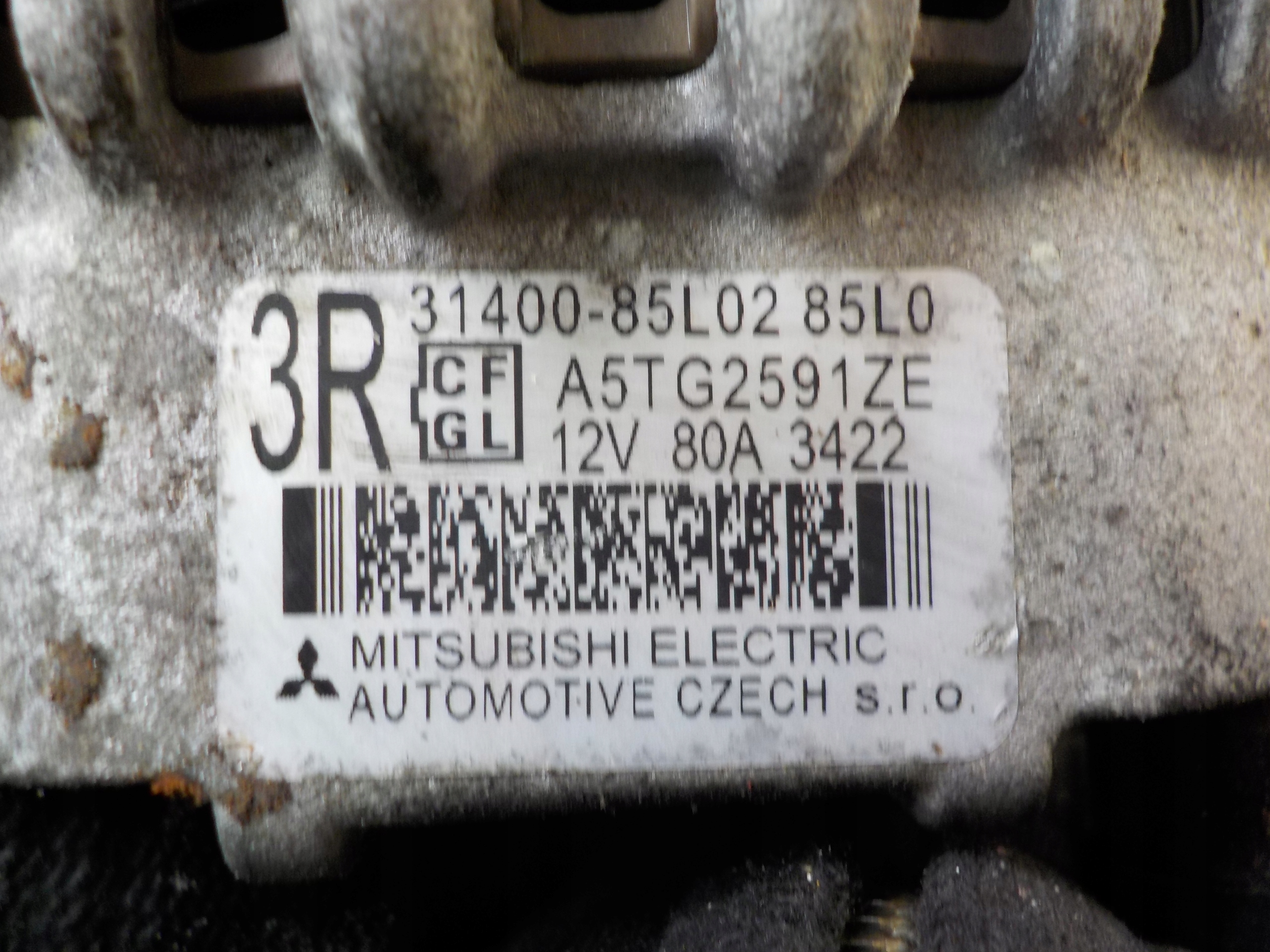 SUZUKI SWIFT II (EA, MA) 1.6 16V B ALTERNATOR A5TG2591ZE
