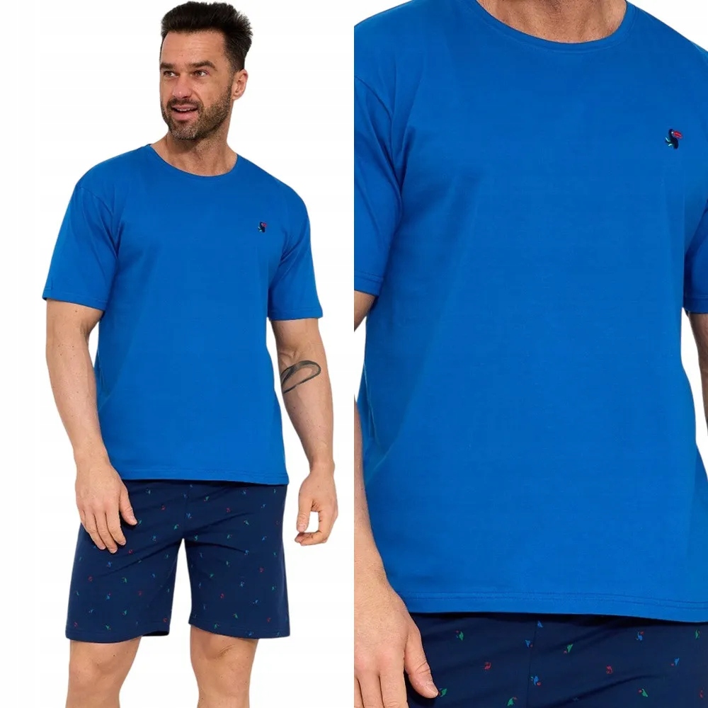 Pánské Pyžamo Cornette 326 Toucan M 46 Tmavě modrá