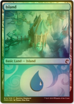 Island v4 Foil Ravnica Weekend Gratisy Pjot