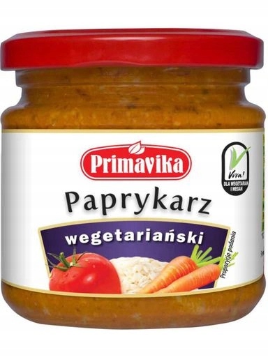Levně 6 x Primavika Vegetariánský paprikář 160 g