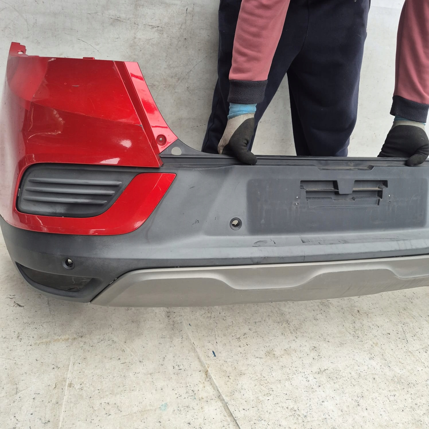 RENAULT ARKANA 20- bumper rear part rear PDC