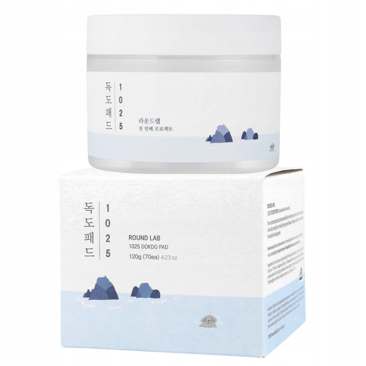 Round Lab 1025 Dokko Pad 120 ml Exfoliační pleťové vločky