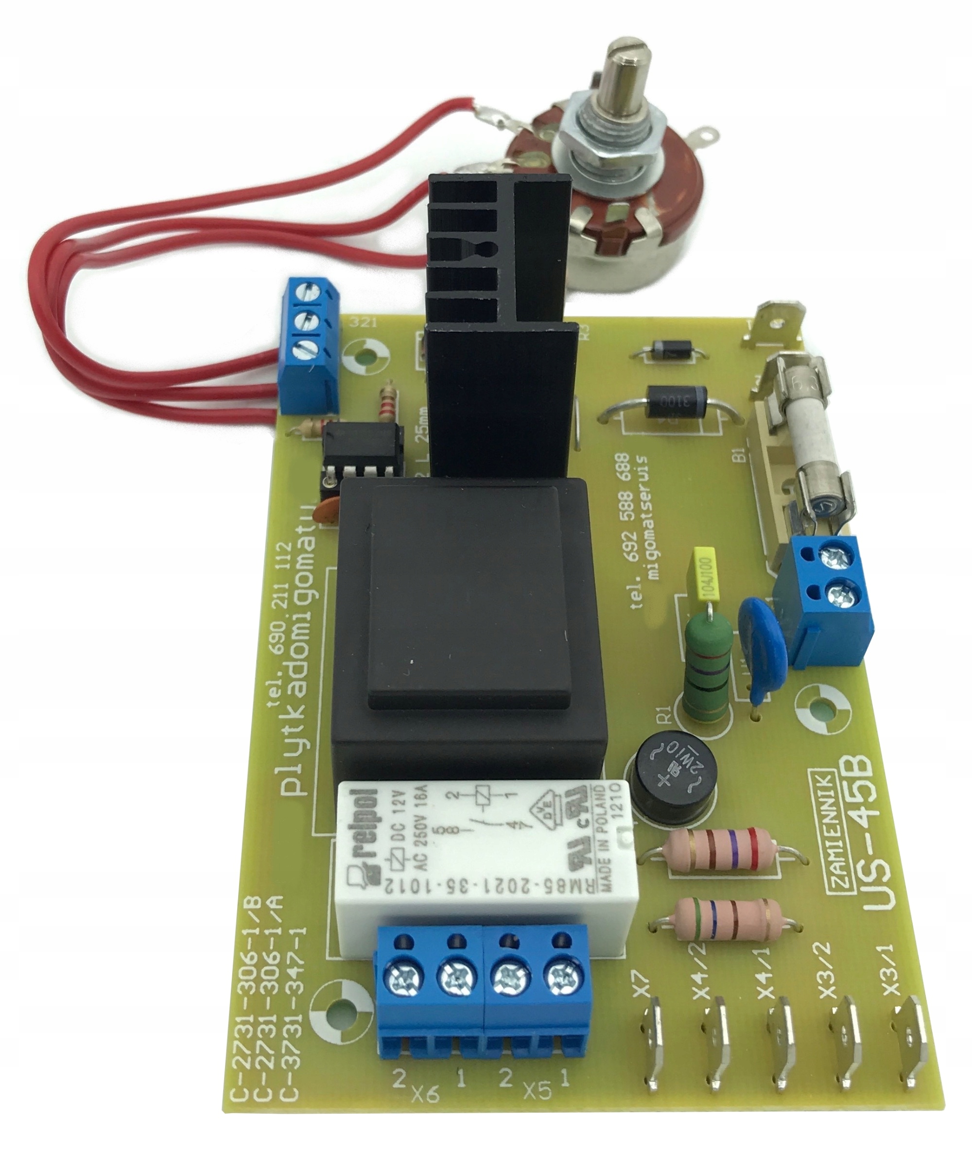 C-2731-306-1/B płytka do Bester US-45B US-45 US45B Rodzaj inny