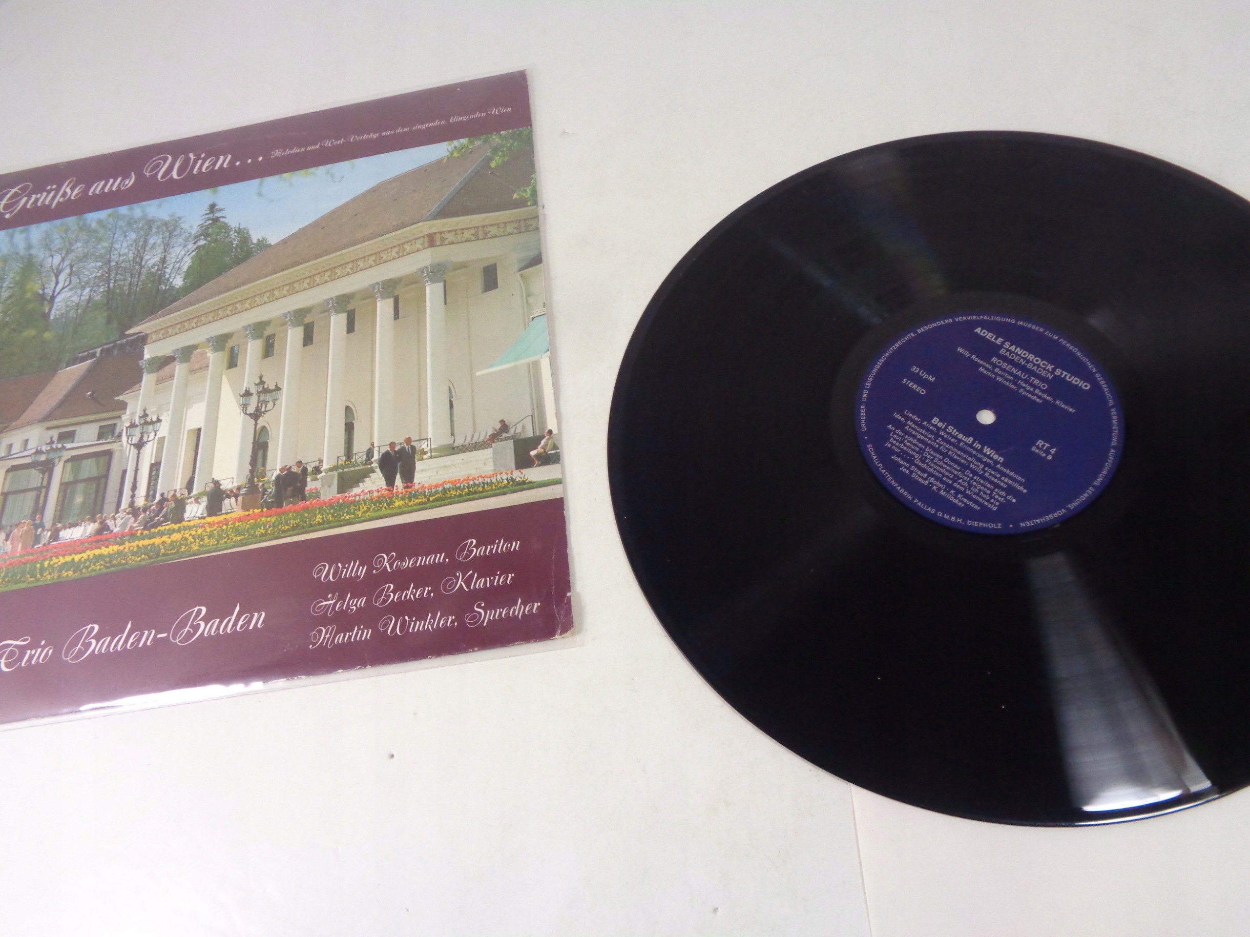 Wille Rosenau Baden Baden [winyl] Nowa