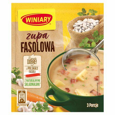 25 Sztuk Winiary Zupa Fasolowa 63G