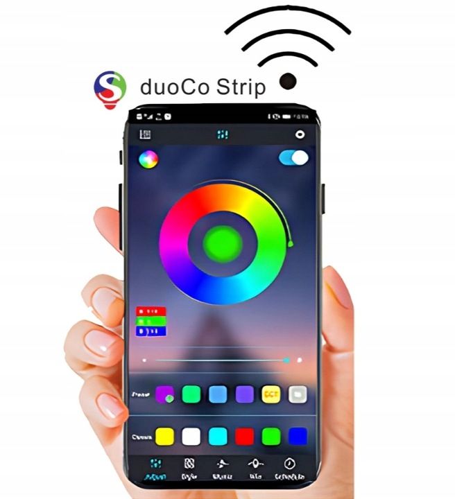 Sterownik do taśm LED RGB Bluetooth 72W 6A Kod producenta EC79898