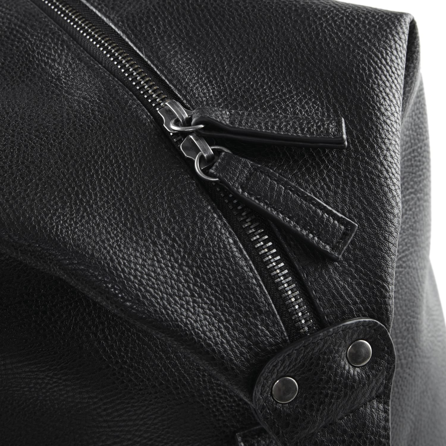 DUŻA SKÓRZANA ELEGANCKA TORBA PODRÓŻNA brązowa Płeć uniseks