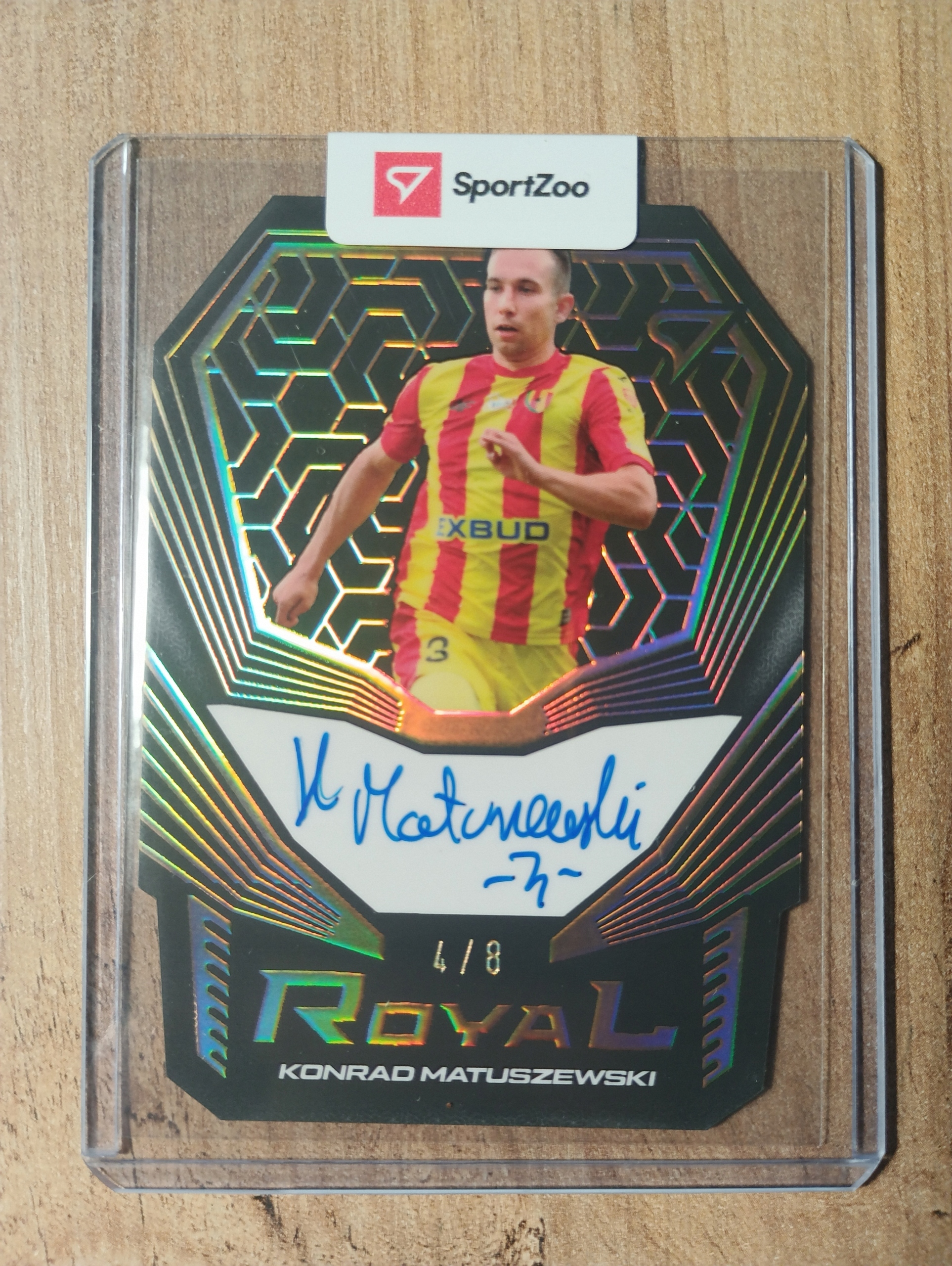SportZoo Ekstraklasa 2025/26 Royal Reward Konrad Matuszewski 4/8