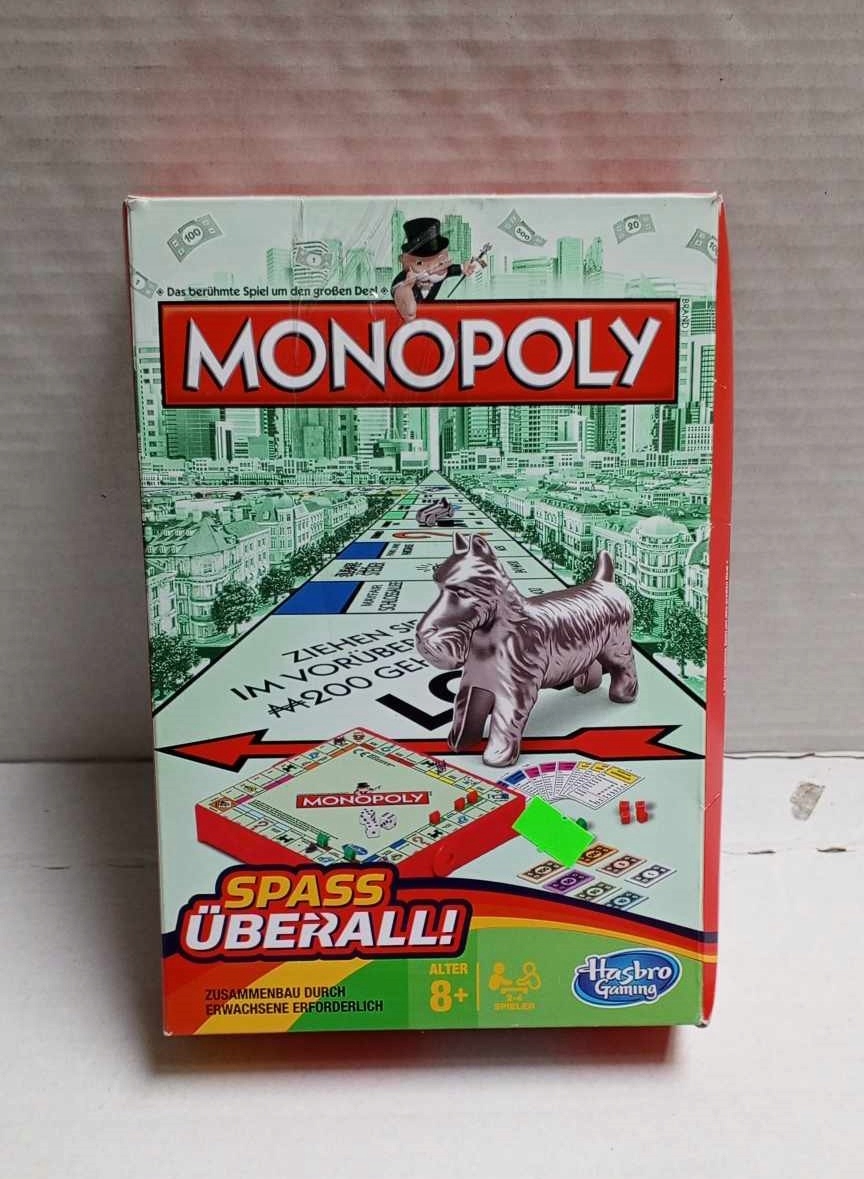 Gra planszowa Hasbro Monopoly Grab & Go (Po niemiecku) (K) Minimalna liczba graczy 2