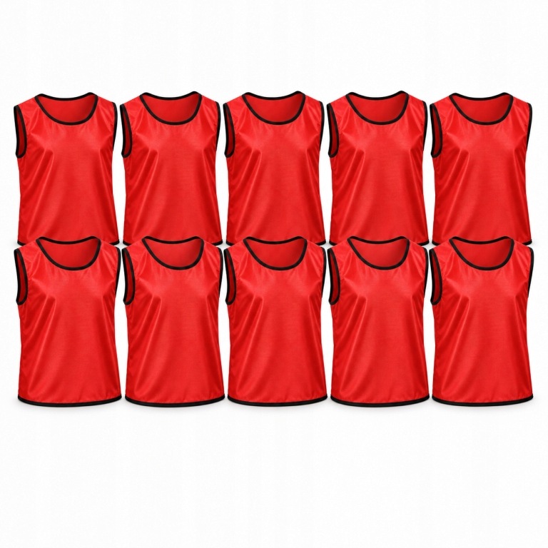 Znacznik piłkarski Sk-Sport Marker Pro Dziecko czerwony 10 sztuk