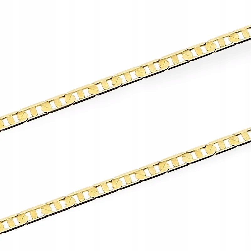 Złoty łańcuszek Marina 375 żółty łańcuch długość R45 splot 3.50g