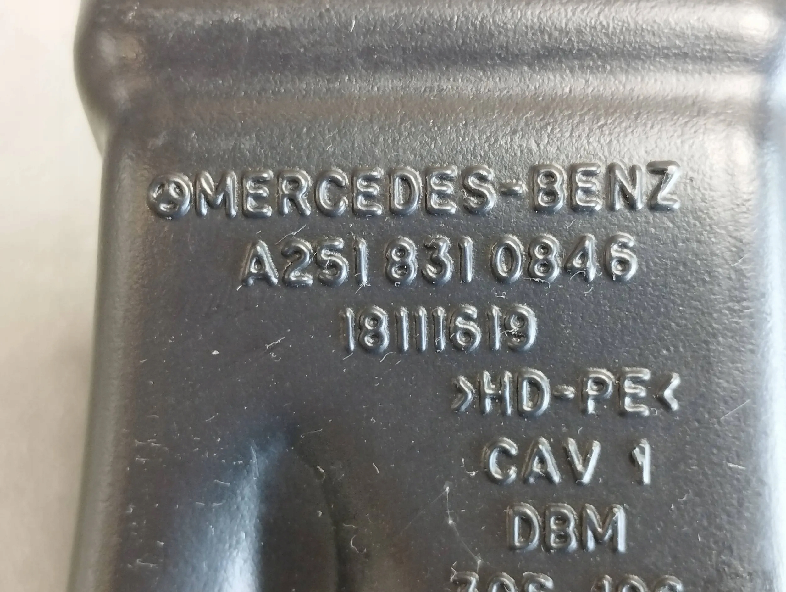 Mercedes ML W164 drain air A2518310846