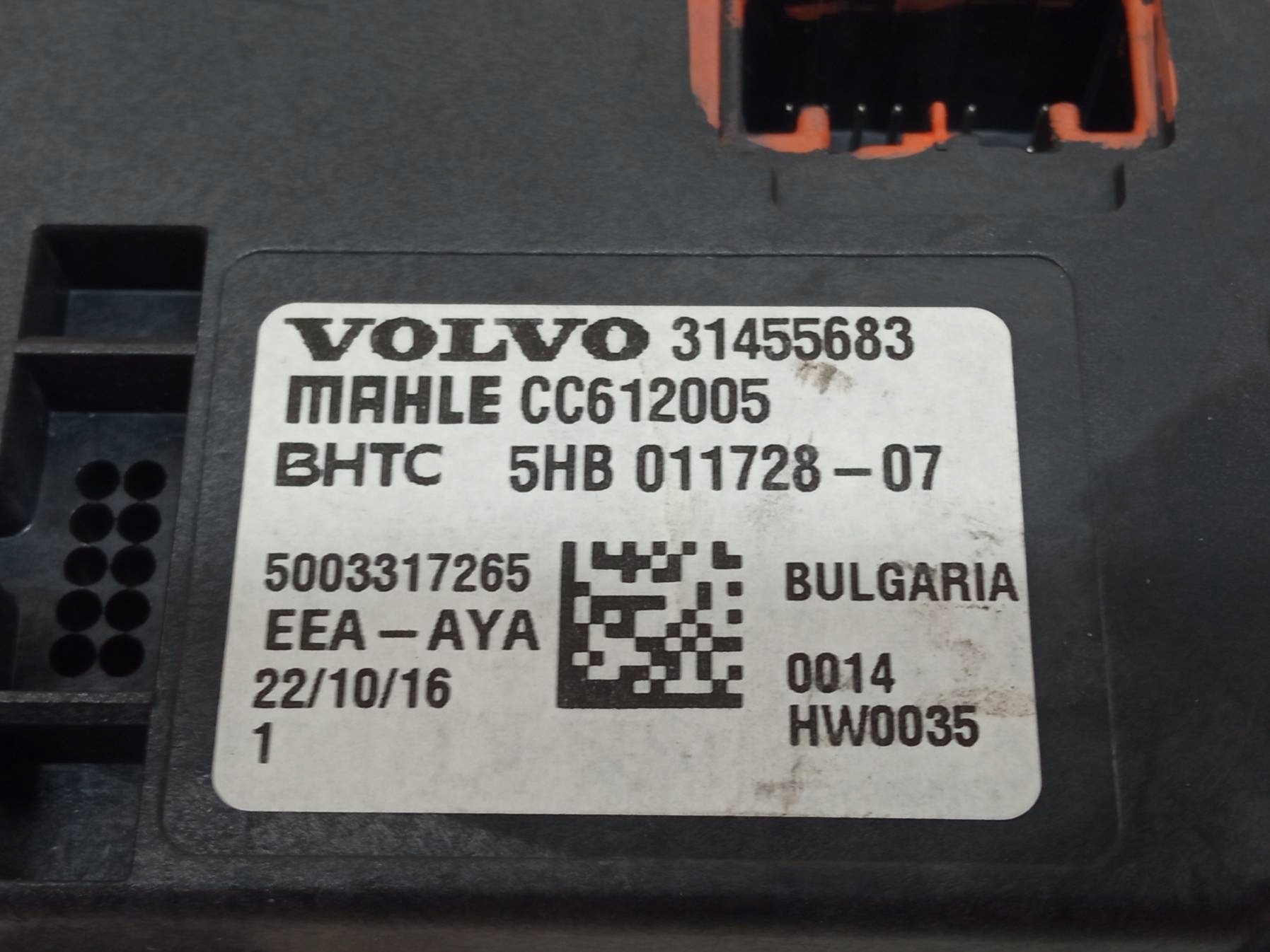 modul klimatizaci 31455683 Volvo S90 II (2016- )