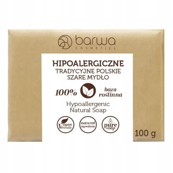 Szare mydło w kostce Barwa 100 g