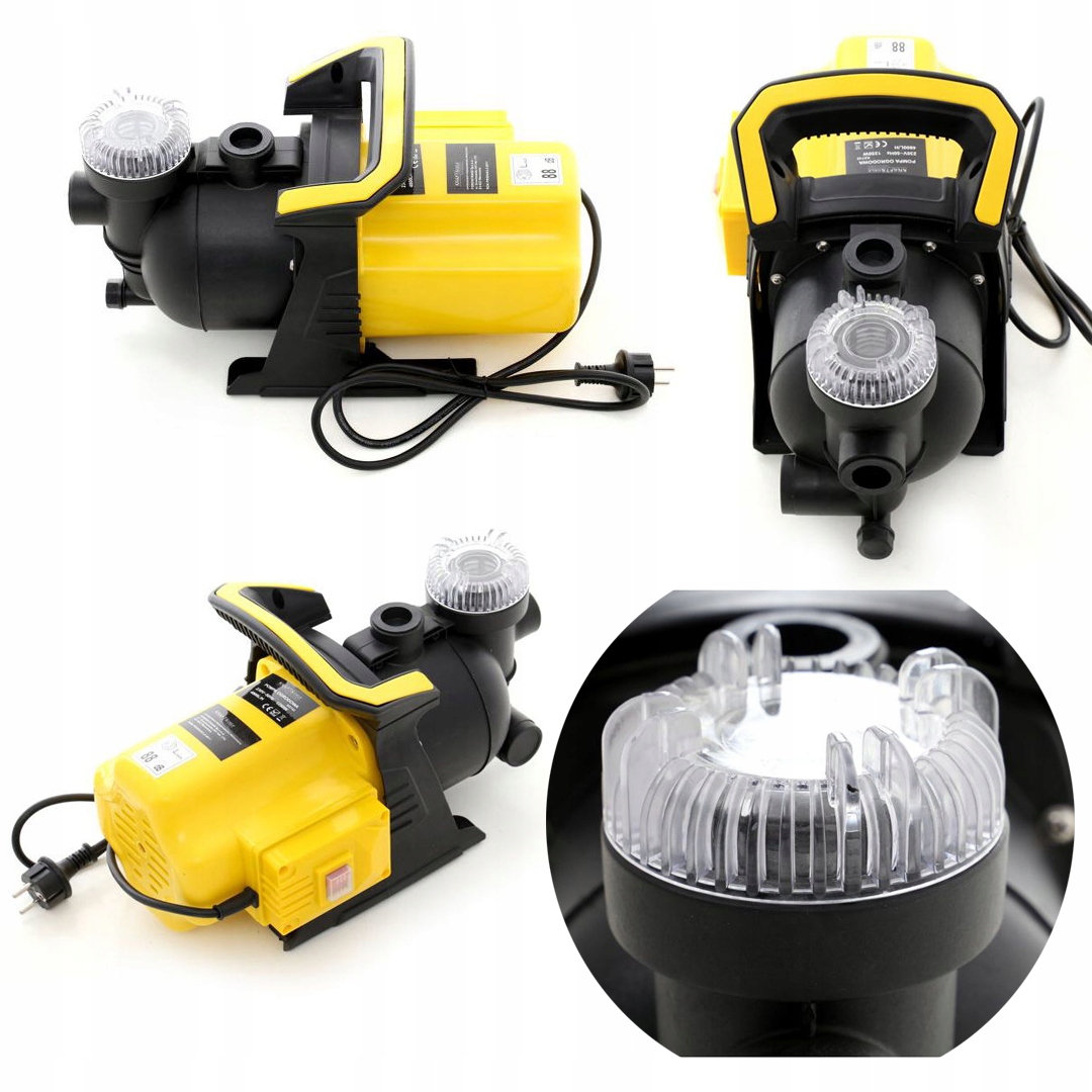 Záhradné Čerpadlo Na Vodu 1300W Povrchové Čerpadlo Hydrofor KD742