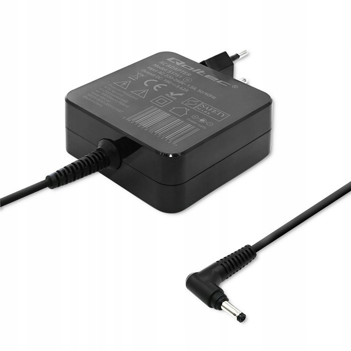 Zasilacz sieciowy Qoltec 51751 do notebooka Huawei (19 V 3,42 A 65W 4 mm