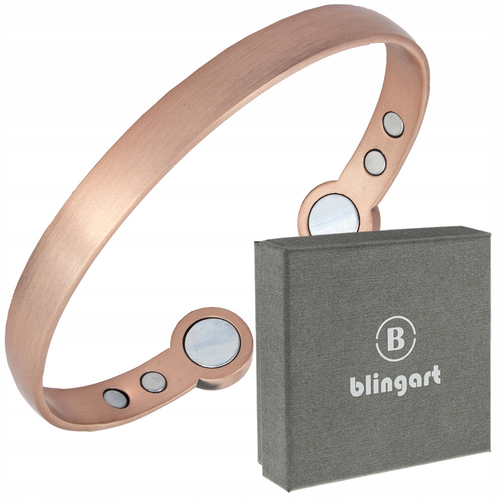 

Bransoletka miedziana damska magnetyczna zdrowotna