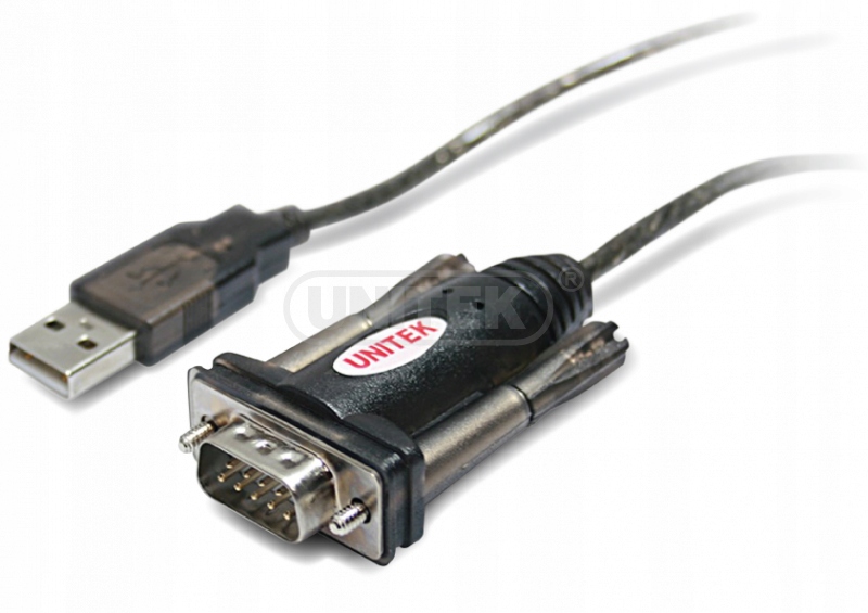 Adapter Unitek Y-105 USB do COM DB9M RS232