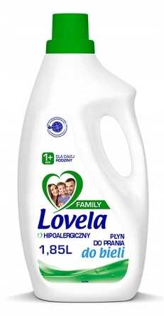 Levně Lovela Family Tekutý prací prostředek White 1,85 l