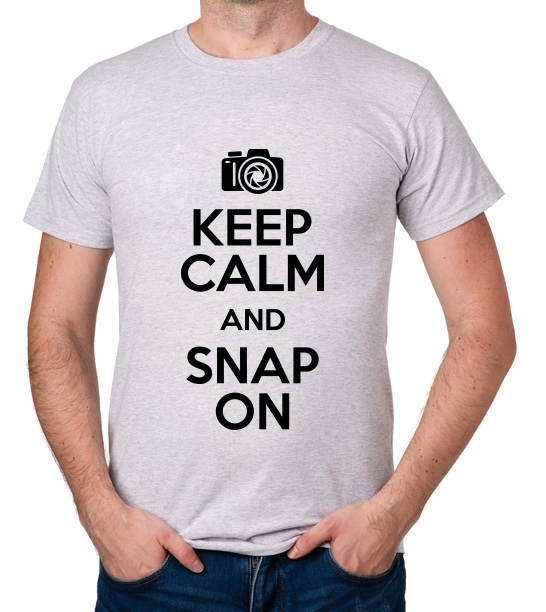 

koszulka Keep Calm And Snap On prezent