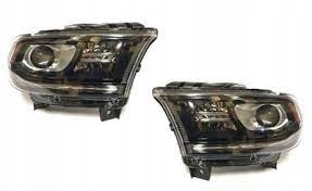 DODGE ДЮРАНГО 2014 РЕФЛЕКТОРИ ЧОРНІ LED BLACK КОМПЛЕКТ