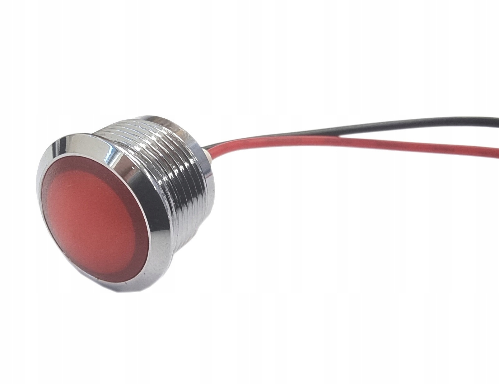 

Kontrolka Led 22mm Czerwona 12V Wypukła