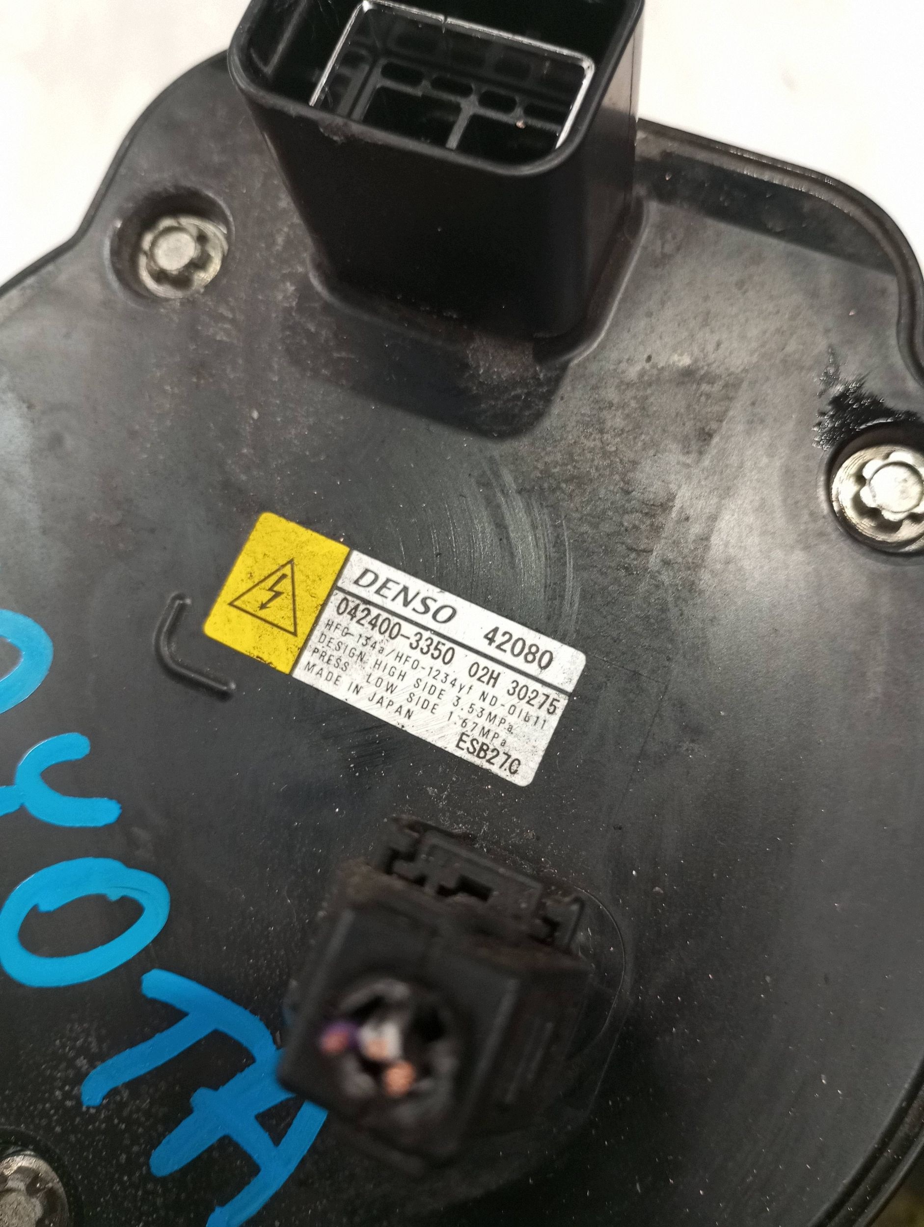 compresseur de climatisation TOYOTA RAV 4 XA50 042400-3350