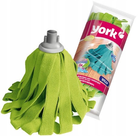 

York Końcówka do Mopa z Mikrofibry Wrap Paski 1szt