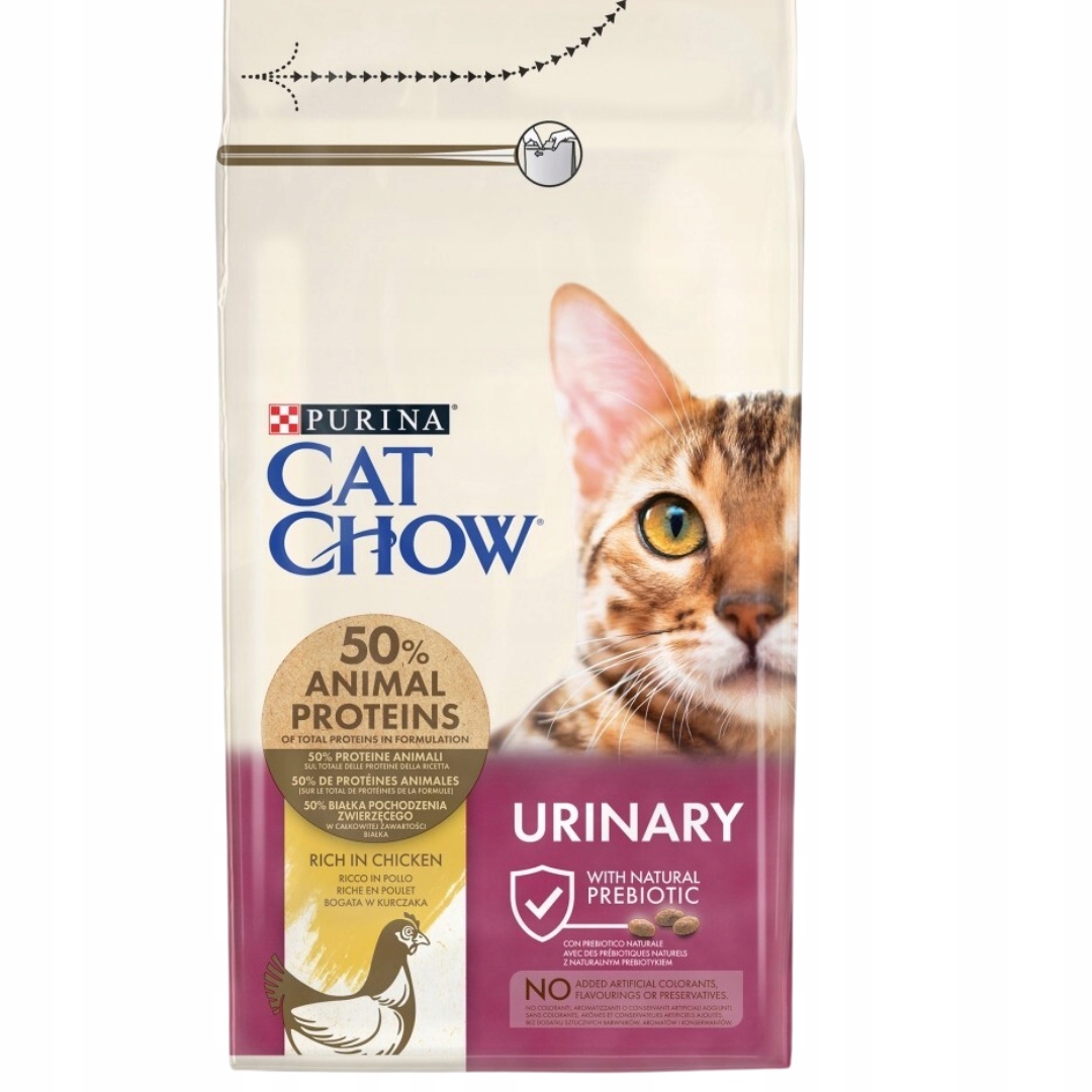 Karma Dla Kota Purina Cat Chow Urinary Bogata w Kurczaka 16,5 kg