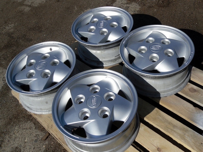 4× Диск алюминиевый Ленд ровер OE 7.0