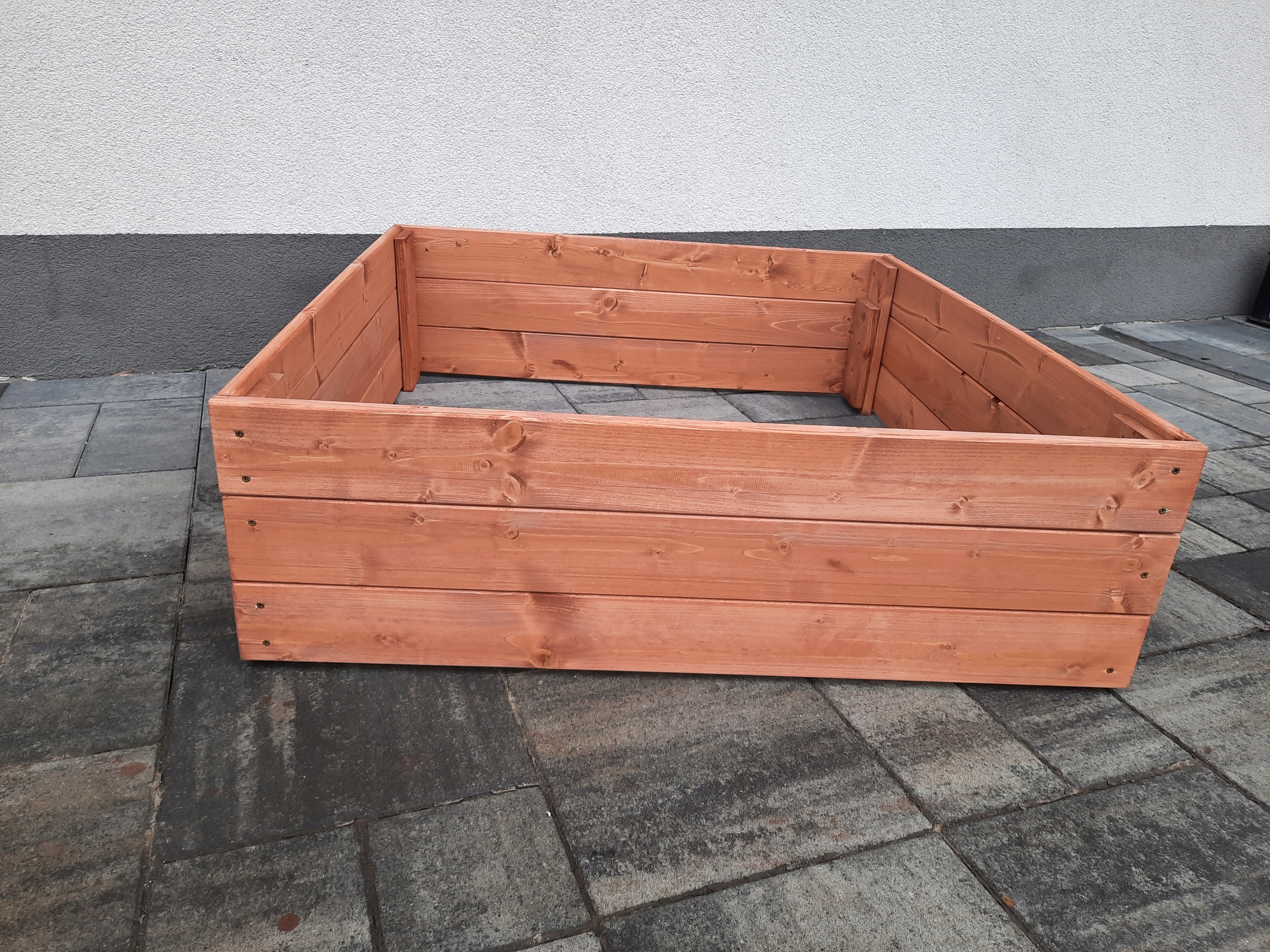 WYSOKI WARZYWNIAK IMPREGNOWANY 120X120x27CM Marka inna