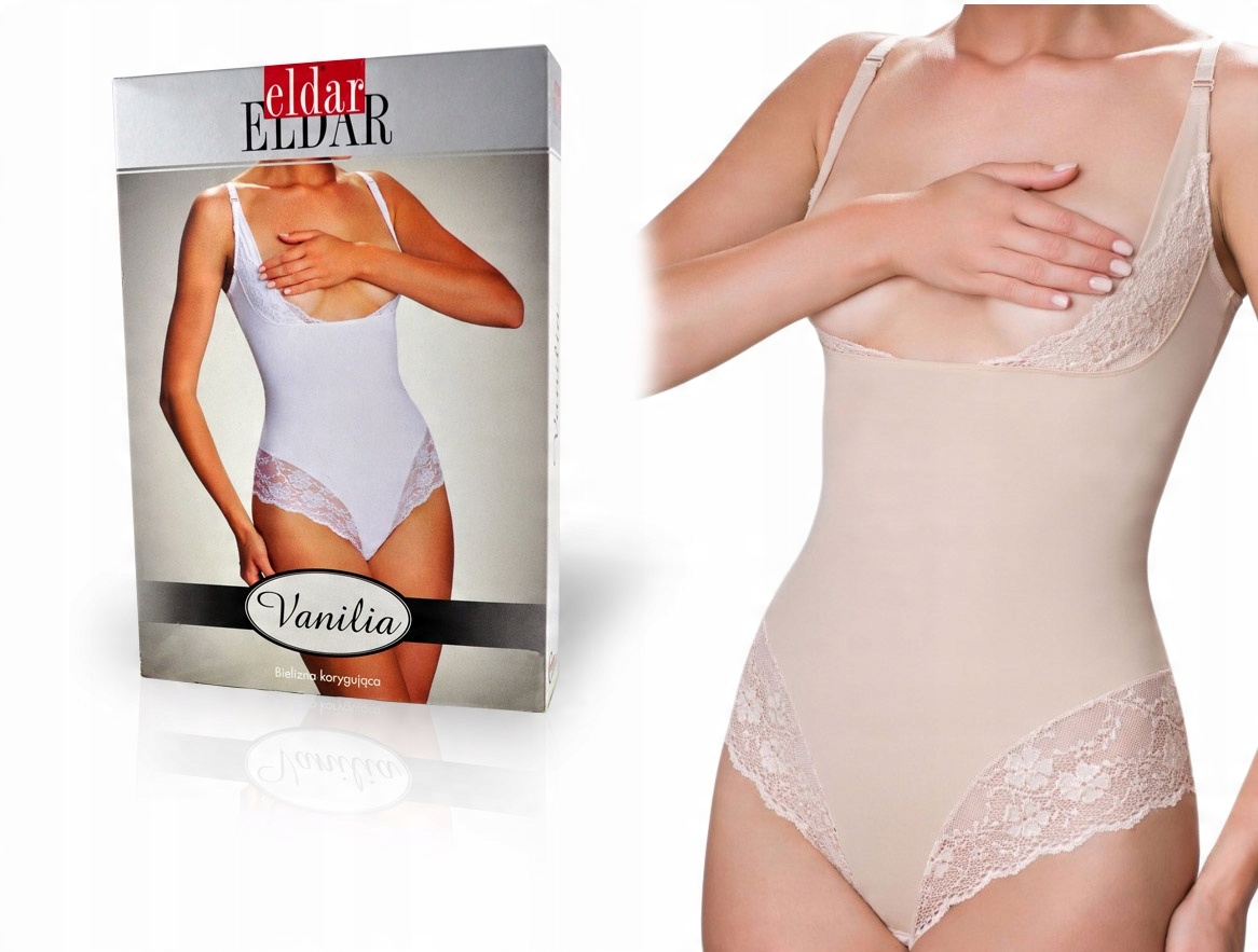

body korygujące Eldar Vanilia , Beżowe , L