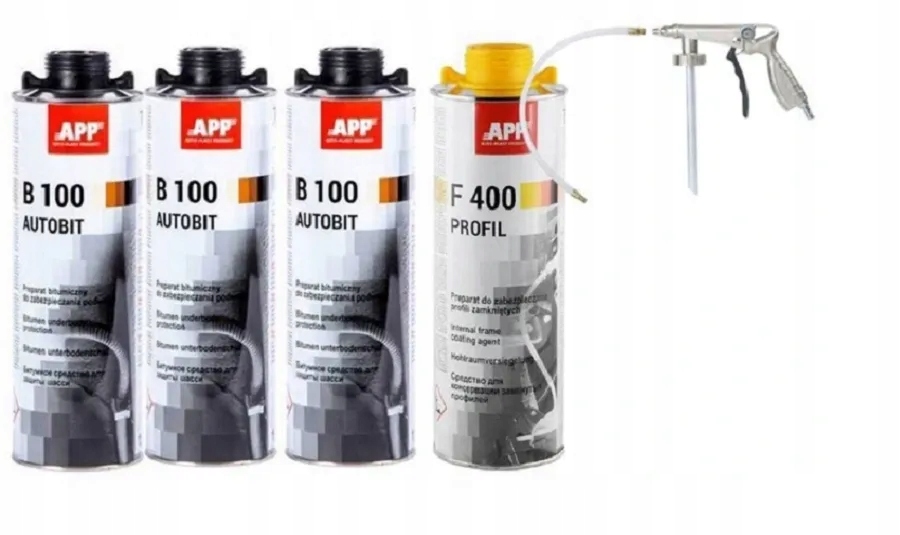 Додаток 3 x B100 + F400 Fluidol + обслуговування пістолета