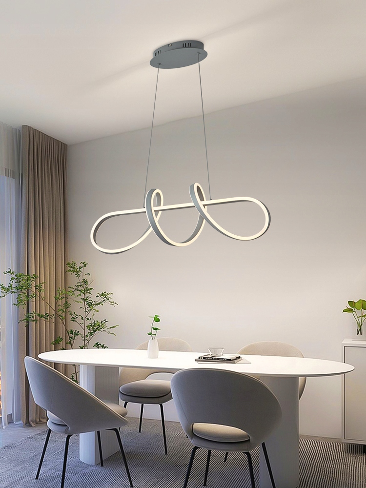 Spirálová závěsná lampa Trevance – moderní design a elegantní styl